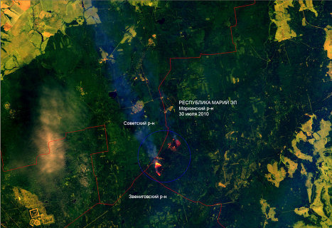 Лесные пожары на урале сегодня карта