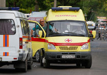 Взрыв в центре Ставрополя Автомобили скорой помощи