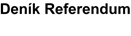 логотип Denik Referendum логотип Denik Referendum