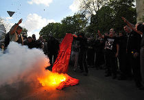 9 мая во Львове произошли беспорядки и столкновения 9 мая во Львове произошли беспорядки и столкновения