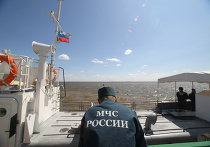 Операция на месте крушения теплохода "Булгария" на Волге Операция на месте крушения теплохода "Булгария" на Волге