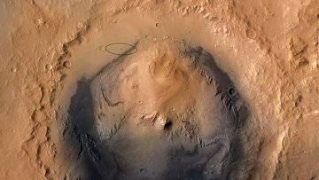 Марсоход Curiosity успешно совершил посадку у кратера Гейла на Марсе Марсоход Curiosity успешно совершил посадку у кратера Гейла на Марсе