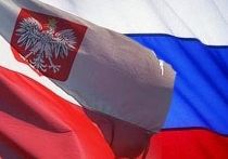россия польша Флаги Польши и России