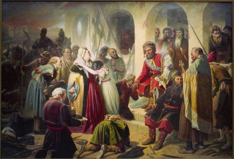 Картина Василия Перова «Суд Пугачева», 1979 г. Картина Василия Перова «Суд Пугачева», 1979 г.