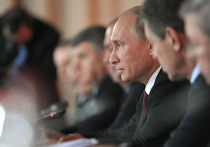Президент России Владимир Путин в Еврейском музее и Центре толерантности Президент России Владимир Путин в Еврейском музее и Центре толерантности
