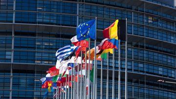 Здание Европейского Парламента в Страсбурге