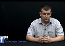 Кадр из видеообращения Вячеслава Валько Кадр из видеообращения Вячеслава Валько