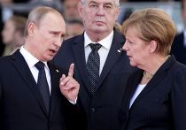 Владимир Путин и Ангела Меркель Владимир Путин и Ангела Меркель