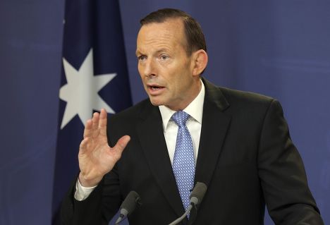 Премьер-министр Австралии Тони Эбботт Премьер-министр Австралии Тони Эбботт