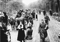 Немецкие беженцы в районе Браунсберга, Восточная Пруссия, февраль-март 1945 Немецкие беженцы в районе Браунсберга, Восточная Пруссия, февраль-март 1945