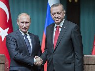 Президент России Владимир Путин и президент Турецкой республики Реджеп Тайип Эрдоган Президент России Владимир Путин и президент Турецкой республики Реджеп Тайип Эрдоган