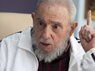 Фидель Кастро разговаривает с Владимиром Путиным во время встречи в Гаване Фидель Кастро разговаривает с Владимиром Путиным во время встречи в Гаване