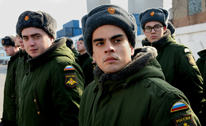 Отправка военнослужащих осеннего призыва на Курильские острова