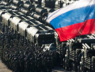 Проход военной техники по Ходынскому полю на репетицию Парада Победы Проход военной техники по Ходынскому полю на репетицию Парада Победы