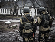 Ополченец Донецкой народной республики. Архивное фото Ополченец Донецкой народной республики. Архивное фото