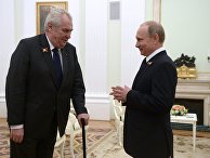 Президент России В.Путин встретился с президентом Чешской Республики М.Земаном Президент России В.Путин встретился с президентом Чешской Республики М.Земаном