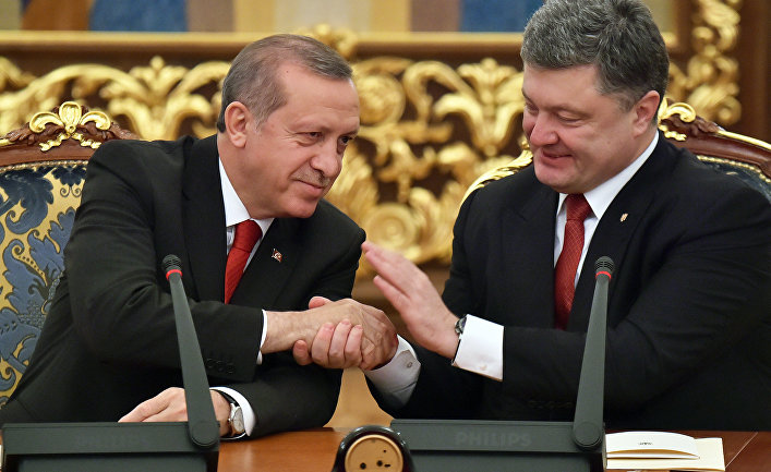 Визит президента Турции Реджепа Тайипа Эрдогана в Киев