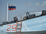 Истребитель Воздушно-космических сил РФ СУ-30 в Сирии Истребитель Воздушно-космических сил РФ СУ-30 в Сирии