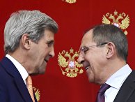 Министр иностранных дел РФ Сергей Лавров и государственный секретарь США Джон Керри Министр иностранных дел РФ Сергей Лавров и государственный секретарь США Джон Керри
