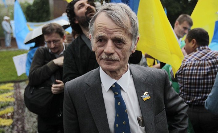 Один из лидеров крымскотатарского народа Мустафа Джемилев