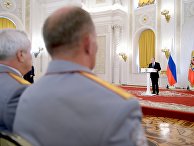 Президент РФ Владимир Путин вручил госнаграды военным, участвовавшим в антитеррористической операции в Сирии Президент РФ Владимир Путин вручил госнаграды военным, участвовавшим в антитеррористической операции в Сирии