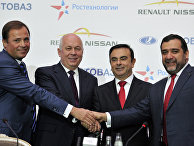 Подписание соглашения между ОАО "АвтоВАЗ" и Renault-Nissan Подписание соглашения между ОАО "АвтоВАЗ" и Renault-Nissan