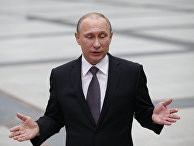 Владимир Путин отвечает на вопросы журналистов после эфира программы «Прямая линия» Владимир Путин отвечает на вопросы журналистов после эфира программы «Прямая линия»