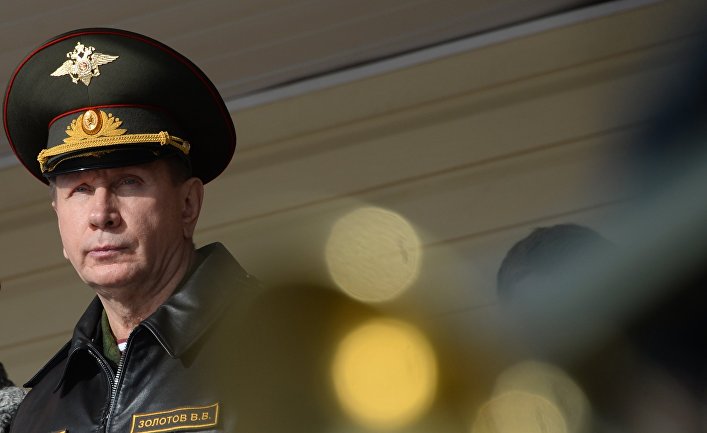 Главнокомандующий внутренними войсками МВД России Виктор Золотов