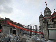 Христианская церковь в деревне Цзэншань Христианская церковь в деревне Цзэншань