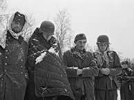 Пленные немцы под Москвой, декабрь 1941 года Пленные немцы под Москвой, декабрь 1941 года