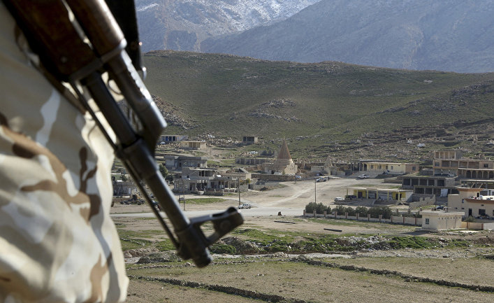 Граница Сирии и северного Ирака