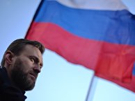 Политик Алексей Навальный во время марша памяти, посвященного годовщине гибели политика, общественного деятеля Бориса Немцова Политик Алексей Навальный во время марша памяти, посвященного годовщине гибели политика, общественного деятеля Бориса Немцова