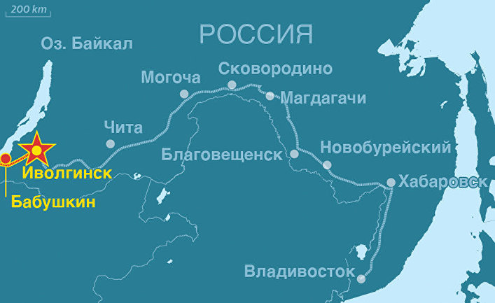 Карта путешествия