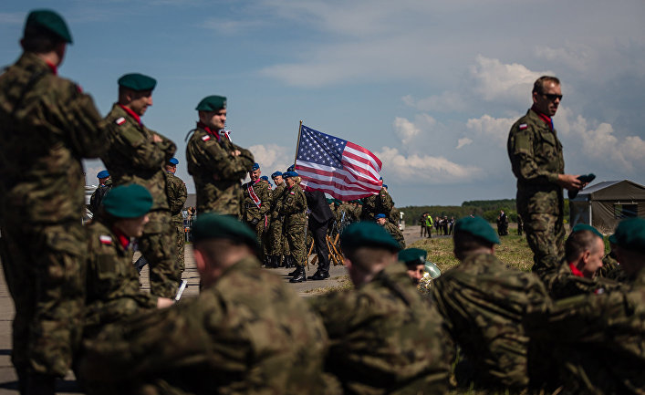 Церемония закладки первого камня базы ПРО США в Польском Редзиково