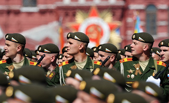 Военный парад в честь 71-й годовщины Победы в ВОВ