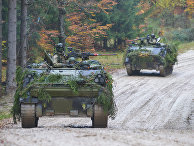 Датская военная техника во время военных учений Combined Resolve III Датская военная техника во время военных учений Combined Resolve III