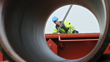 Cтроительство газопровода "Северный поток" (Nord Stream)