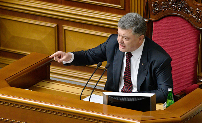 Президент Украины Петр Порошенко