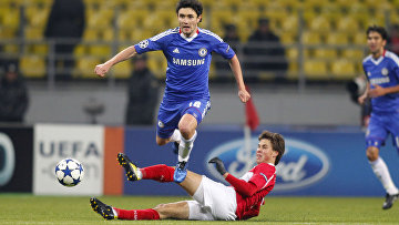 Футбол. ЛЧ УЕФА. ФК "Спартак" (Москва, Россия) - ФК "Челси" (Лондон, Англия)