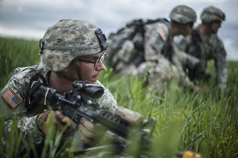 Военные учения НАТО в Косово