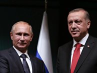 Встреча Владимира Путина и Реджепа Тайипа Эрдогана в Анкаре Встреча Владимира Путина и Реджепа Тайипа Эрдогана в Анкаре