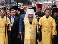 Молебен на Владимирской горке в честь 1000-я крещения Киевской Руси Молебен на Владимирской горке в честь 1000-я крещения Киевской Руси