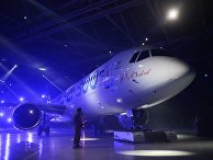 Выкатка нового пассажирского самолета МС-21 в Иркутске Выкатка нового пассажирского самолета МС-21 в Иркутске