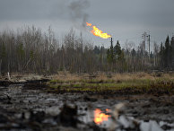Сжигание попутного газа в ходе нефтедобычи в Ханты-Мансийском округе Сжигание попутного газа в ходе нефтедобычи в Ханты-Мансийском округе