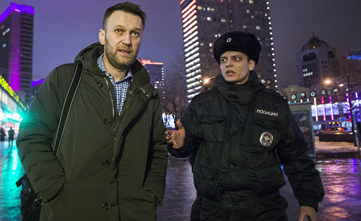 Алексей Навальный едет на радио «Эхо Москвы»