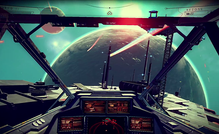 Скриншот из игры No Man's Sky