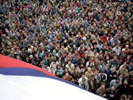 Митинг в августовские дни 1991 года Митинг в августовские дни 1991 года