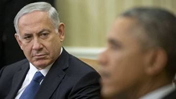 Президент США Барак Обама и премьер-министр Израиля Биньямин Нетаньяху