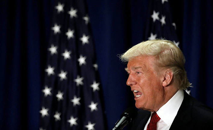 Кандидат в президенты США Дональд Трамп