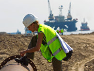Строительная площадка газопровода «Северный поток» Строительная площадка газопровода «Северный поток»